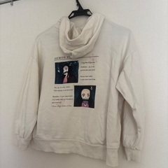 140センチ女の子パーカー鬼滅の刃の画像