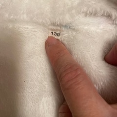 ＊キッズ冬物整理＊ もこもこベスト　130の画像