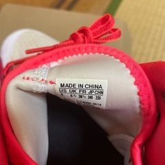 バスケットシューズ24.5の画像