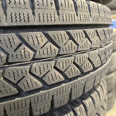 145R12LT 8PR 4本 BS VL1 2023年製 バリ山 軽バン軽トラ軽トラダンプなどにの画像