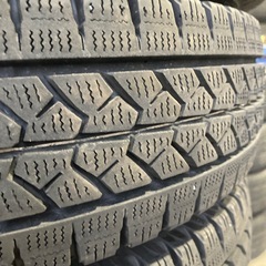 145R12LT 8PR 4本 BS VL1 2023年製 バリ山 軽バン軽トラ軽トラダンプなどにの画像