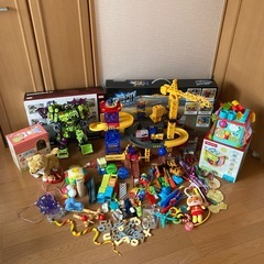 おもちゃ 玩具 オモチャ ロボット トミカ 車 クルマ 釣り アルファベット 工事現場 まとめの画像