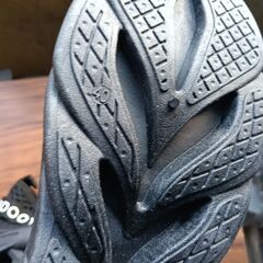 新品 25cm メンズ スニーカー ブラック 厚底 男女兼用 シューズ 識別番号:【N544-S】の画像