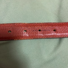 COACH レザーベルト 86サイズの画像