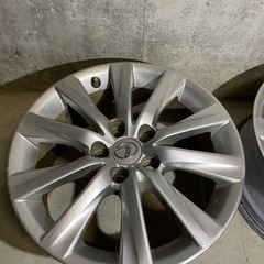 レクサスIS250 IS300 純正アルミホイール 17インチの画像