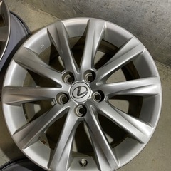 レクサスIS250 IS300 純正アルミホイール 17インチの画像