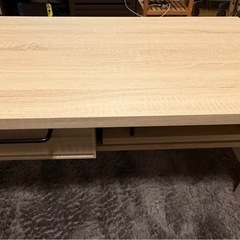 【美品】引き出し付きローテーブルの画像