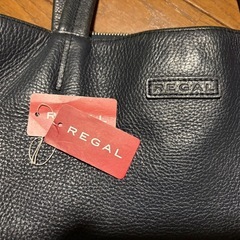 REGAL バック　ネイビー　本革の画像