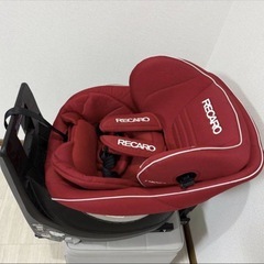 RECARO チャイルドシート　RED 赤　コンビ　Combi製の画像