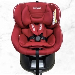 RECARO チャイルドシート　RED 赤　コンビ　Combi製の画像