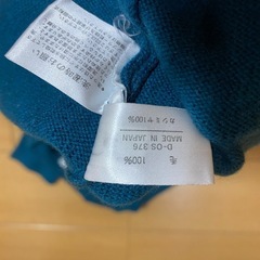 カシミヤ セーター　サイズLLの画像