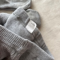 ベビーギャップ くまさんタイツ グレー 4-5YRSの画像