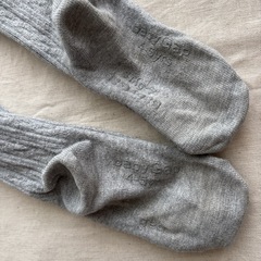 ベビーギャップ くまさんタイツ グレー 4-5YRSの画像