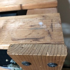 4段木製ラックの画像