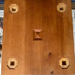 碁盤　囲碁　榧？　脚付　中古　ジャンクの画像