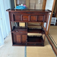 茶箪笥　シェルフ　飾り棚の画像