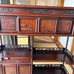 茶箪笥　シェルフ　飾り棚の画像