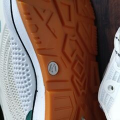 新品 25.5cm メンズ スニーカー ホワイト 厚底 シューズ 普段着 識別番号:【N546-S】の画像