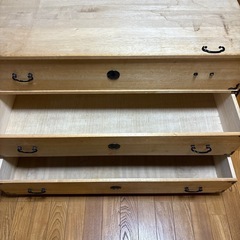 アンティーク　桐箪笥　桐タンス　3つの画像
