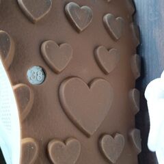 新品 24cm レディース スニーカー ホワイト 厚底 シューズ 普段着 識別番号:【N547-S】の画像