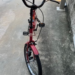 20インチ　折り畳み自転車の画像