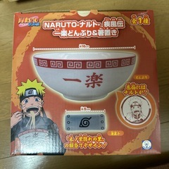NARUTO 　一楽どんぶり&箸置きの画像