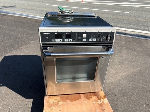 ■中古品 リンナイガス高速オーブン LPガス プロパンガス 2011年 RCK-10AS 動作問題なし 厨房■
