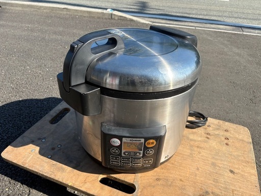 ■中古品 マイコン炊飯ジャー NS-QC36 2021年 100V ２升炊き 動作問題無し 厨房 ■