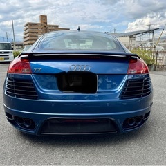 アウディTT　8J　2.0TFSI　Sラインリミテッド　社外パーツ多数　車検2027年6月まで　OZレーシング19インチ　LEDライト　4本出しマフラー　の画像