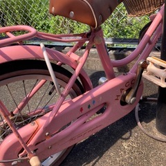 自転車　女児　の画像