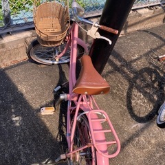 自転車　女児　の画像