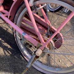 自転車　女児　の画像