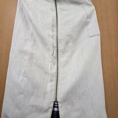 JEANASIS　リバーシブルスカート　グレー・チェック　フリーの画像