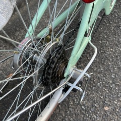 ☆購入後一年未満！☆ 22インチ　6段変速付き自転車の画像