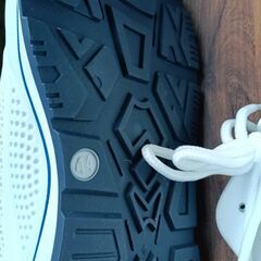 新品 27cm メンズ スニーカー ホワイト 厚底 シューズ 普段着 識別番号:【N549-S】の画像