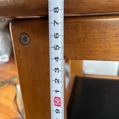 木製　ワゴンの画像