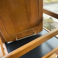 木製　ワゴンの画像