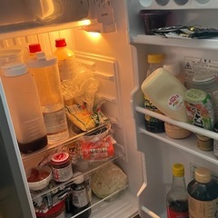 3000円　冷蔵庫AQUA  1人暮らし用、サブ用　の画像