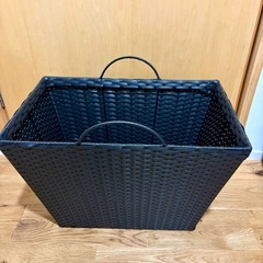 処分価格★値下げ可能★定価4950円 11/27まで！アクタス ランドリー バスケット　ZARA HOME  収納 棚 ボックス 本棚 ニトリ IKEA イケア 無印良品 ザラホームの画像