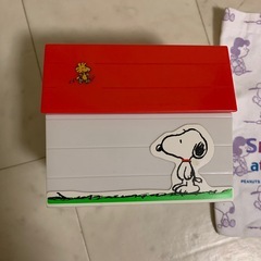 スヌーピー小物入れセットの画像