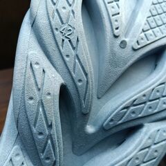 新品 26cm メンズ スニーカー ブルー 厚底 シューズ 普段着 識別番号:【N550-S】の画像