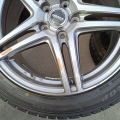 冬18インチ 極深【~90％山】カムリ マークX クラウン レクサス GS ES RC アコード★センサー付き★【富山】日本製 235/45R18 冬 ダンロップ 中古4本の画像