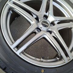 冬18インチ 極深【~90％山】カムリ マークX クラウン レクサス GS ES RC アコード★センサー付き★【富山】日本製 235/45R18 冬 ダンロップ 中古4本の画像