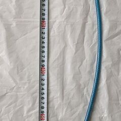 NIKKO ケーブルロック  長さ60cm×太さ8mm 鍵２つ付きの画像