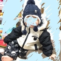 【ひつじのショーン】【ジャンプスーツ】【95㌢】【裏起毛で暖かい】の画像