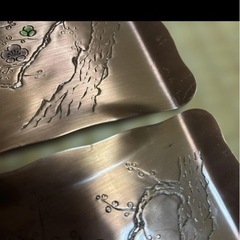 銅製　さら皿の画像
