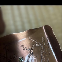 銅製　さら皿の画像