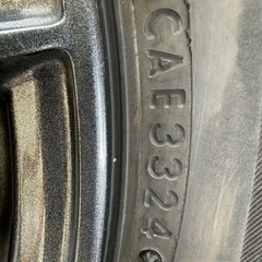 スタッドレス　タイヤ　15インチ　ほぼ新品の画像