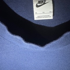  NIKEトレーナー　ネイビー　の画像