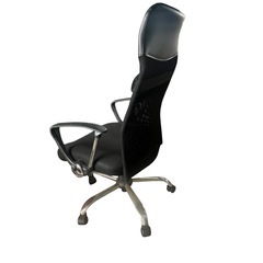  【ジ1108-07】長時間のデスクワークにも便利‼️ハイバックメッシュチェア エスナ（株式会社ドウシシャ）の画像
